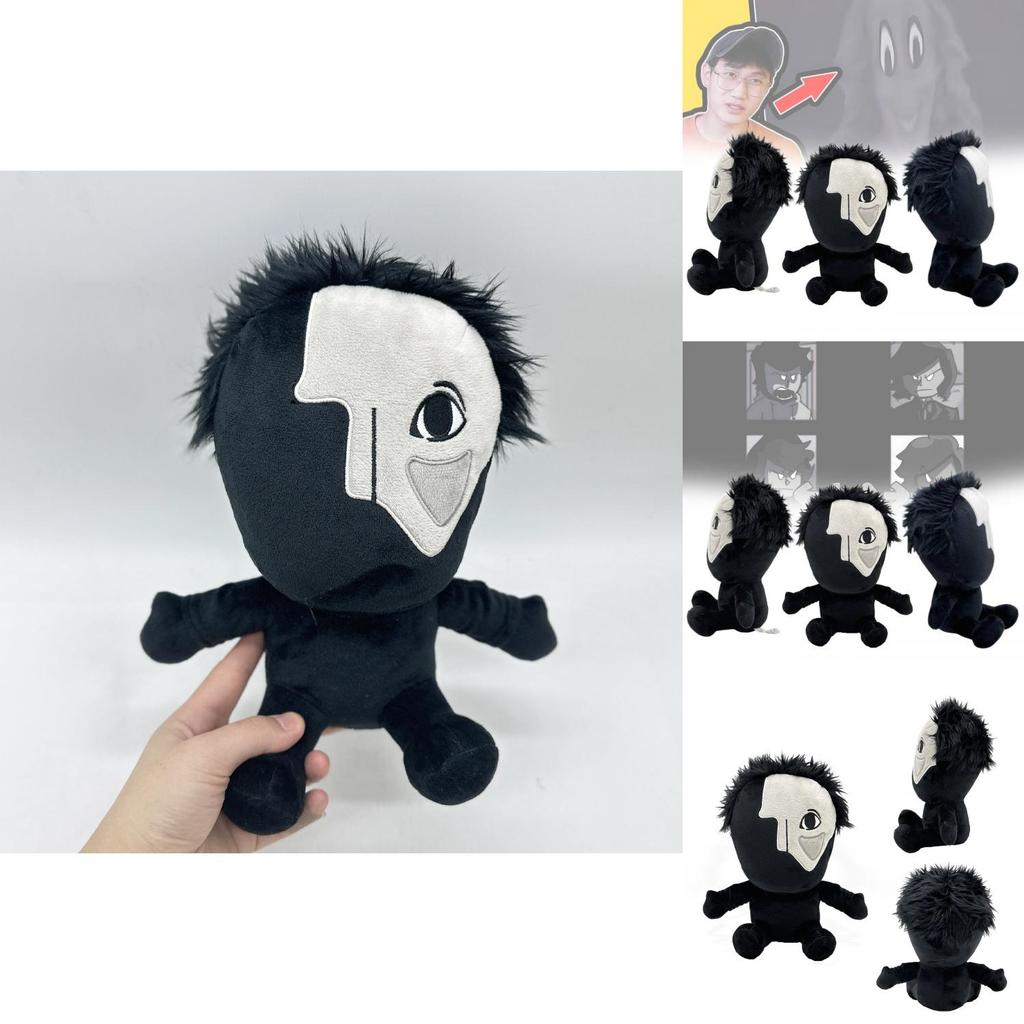 High-quality The Mandela Catalogue N Plushie Soft Black Animal Doll For Collectors