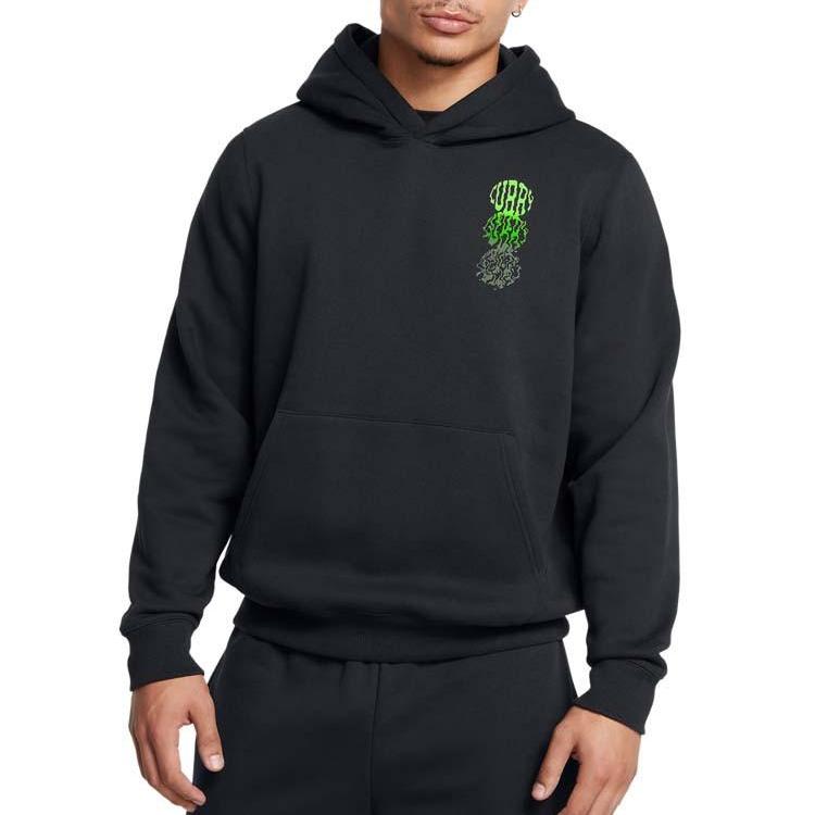 Under Armour Curry Splash Bedruckter Basketball-Hoodie Herren Hoodies Schwarz 1387606-001
