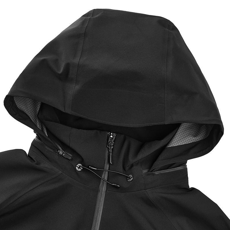 Skechers Comfortable Soft Skin-Friendly Breathable Jacket Men jackets Carbon-Black P424M213-0018