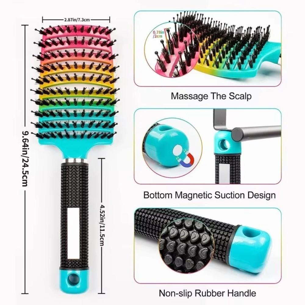 Styling Tool Magic Scalp Massage Hair Brush Wet Hair Use Detangling Hairbrush  Women's Hair Care