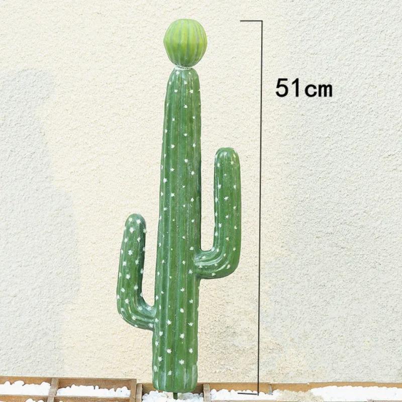 38-43CM Artificial Cactus Plants House Decoration Tropical Fake Succulent Greening Hotel Garden Party Home Decor Accessories