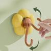 Sonnenblumen, Saugnapfhaken, Kein Bohren, Spurloser Haken, Vakuumsaugnapf, Küchen- und Wohnzimmerdekoration, Badezimmer Stark klebender Haken