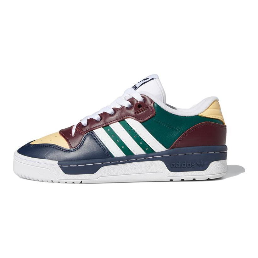 adidas Originals Rivalry Protiskluzové Nízké Skateboardové Boty Dámské Zelená Hnědá Modrá FW3113