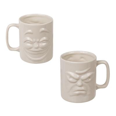 Double Sided Mug Grumpy and Happy Mug Original Face