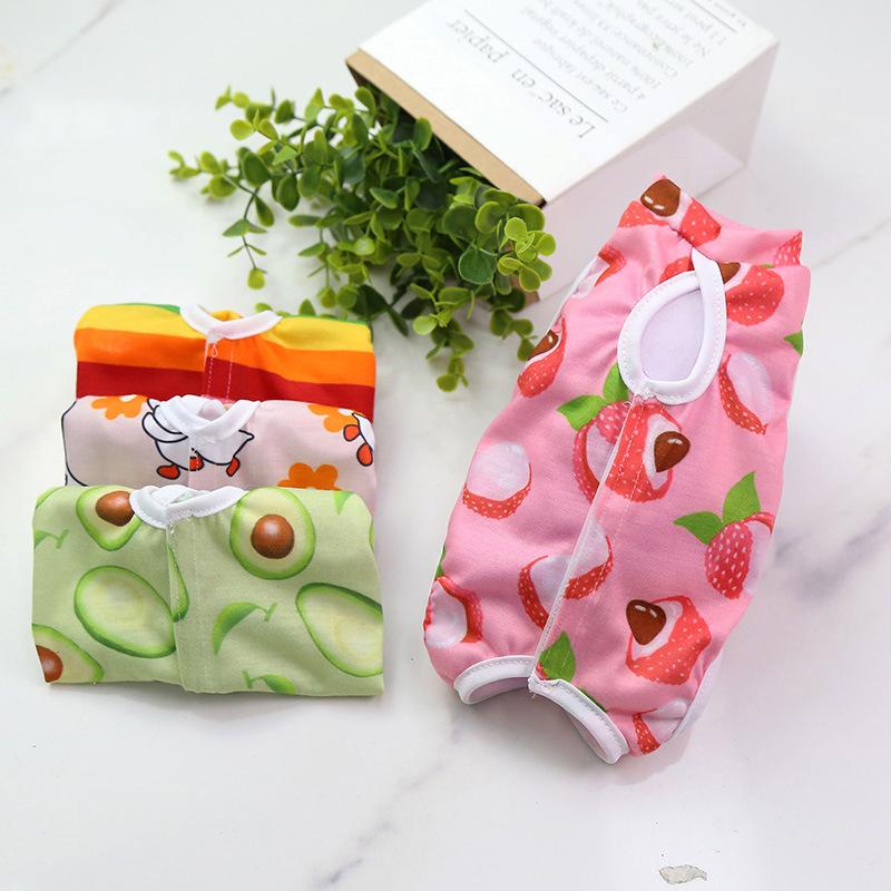 1Pcs Breathable Dog Cats Jumpsuit Pet Supplies  Cartoon Cat Sterilisation Clothes Print Anti-Scratch Pet Surgery Suit