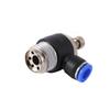 4/6/8/10/12mm Pneumatic Regulating Valve Air Flow Control Valve 1/8" 1/4" 3/8" 1/2" BSP Male Thread Hose Fittings