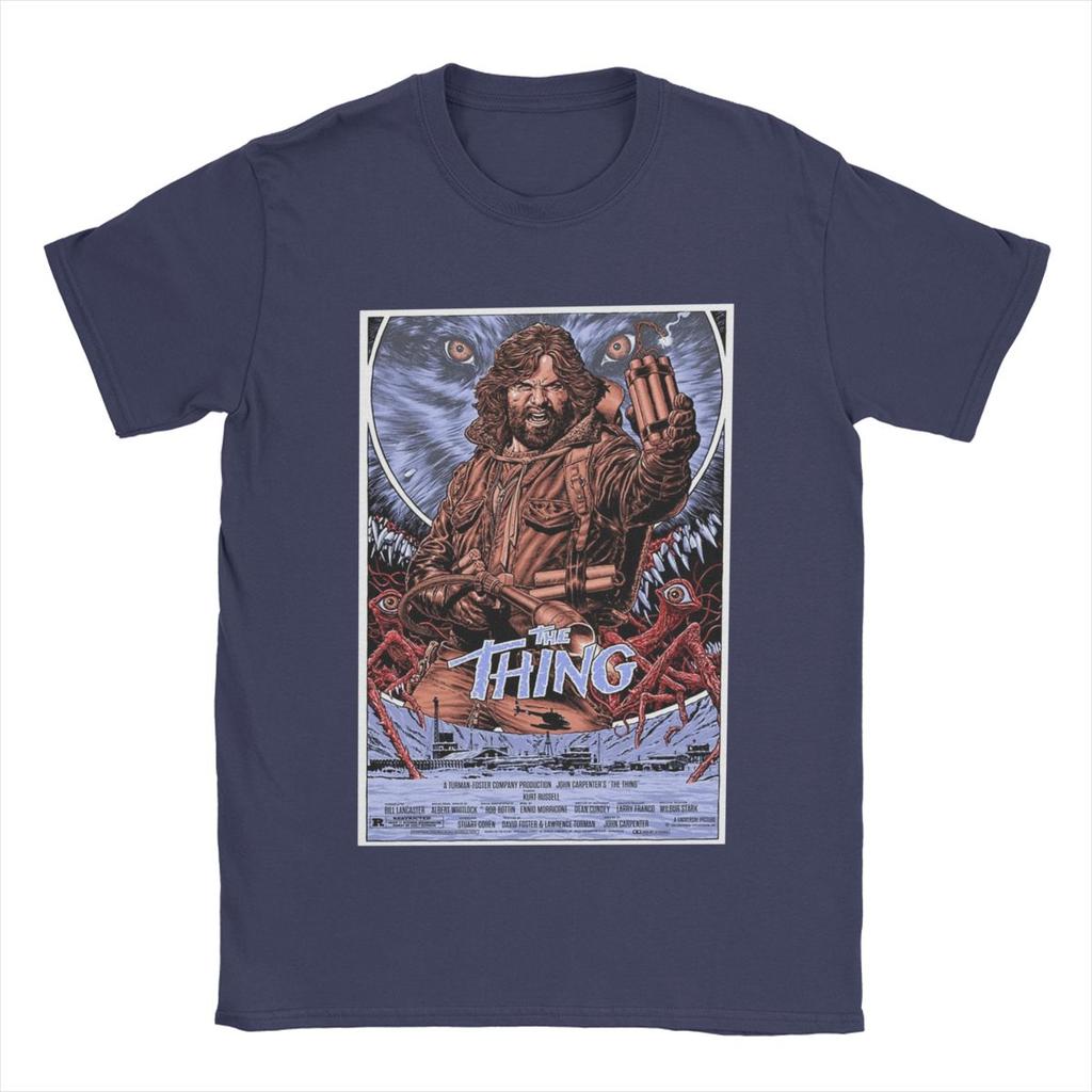 Věc Hororový film Tričko Pánské Čistá Bavlna Vtipná Trička Kulatý Výstřih Tričko Krátký Rukáv Topy Grafický Potisk