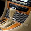 Real Carbon Fiber Car Accessories Center Storage Panel Cover Soft Sticker For Mercedes CLS C219 2004 2005 2006 2007 2008 2009