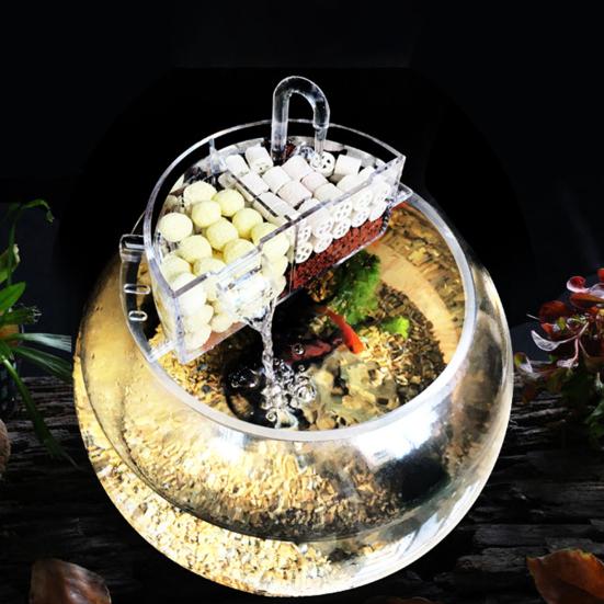 Fish Tank Filter Small Waterfall Circulating Purify Water Mute Water Circulation Purifier