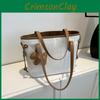 Stylish Pu Leather Women's Tote Bag 2023 Trendy Summer Shoulder Bag Chic Handbag