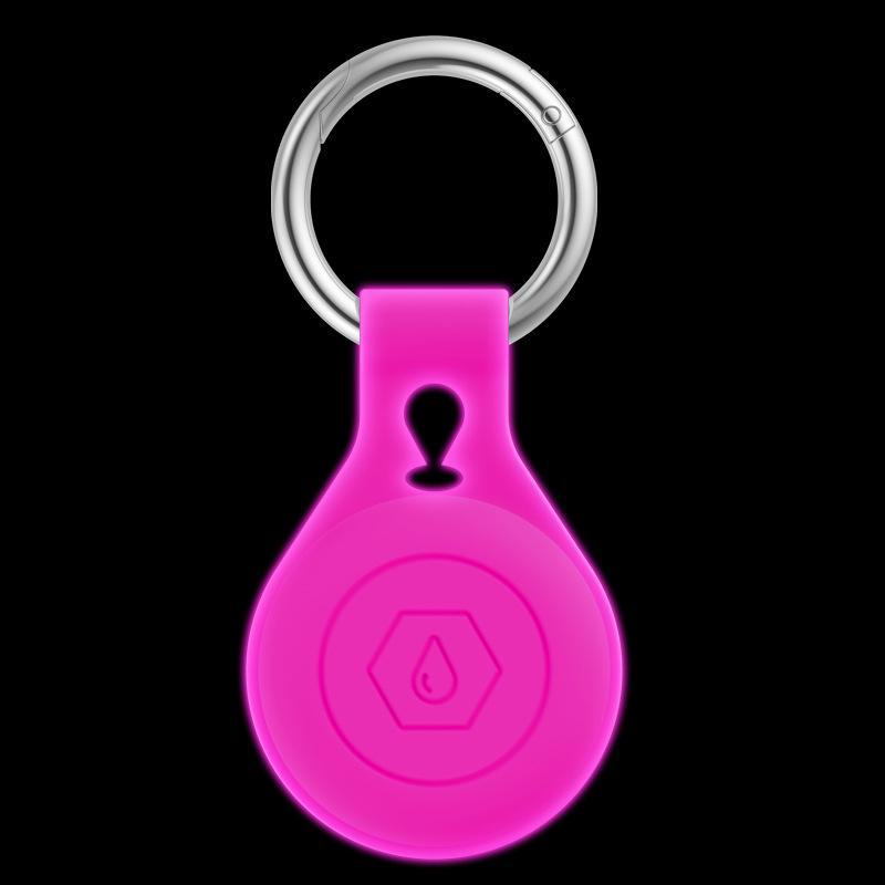 Neu Silikon Wasserdichte Schutzhülle Keychain für Apple Airtag Locator