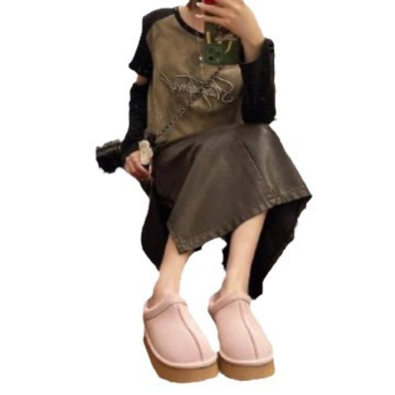 New early autumn heightening thick-soled bag head half slippers women wear a pedal lazy shoes retro child