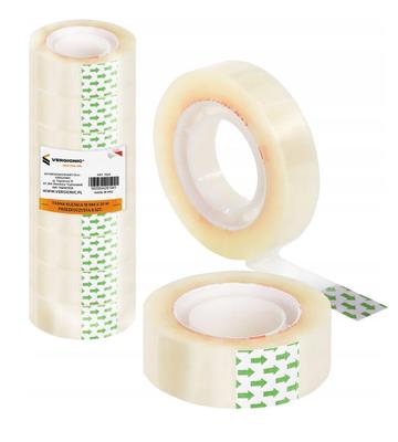 Transparent Adhesive Tape 18mmx20m 8 Pieces