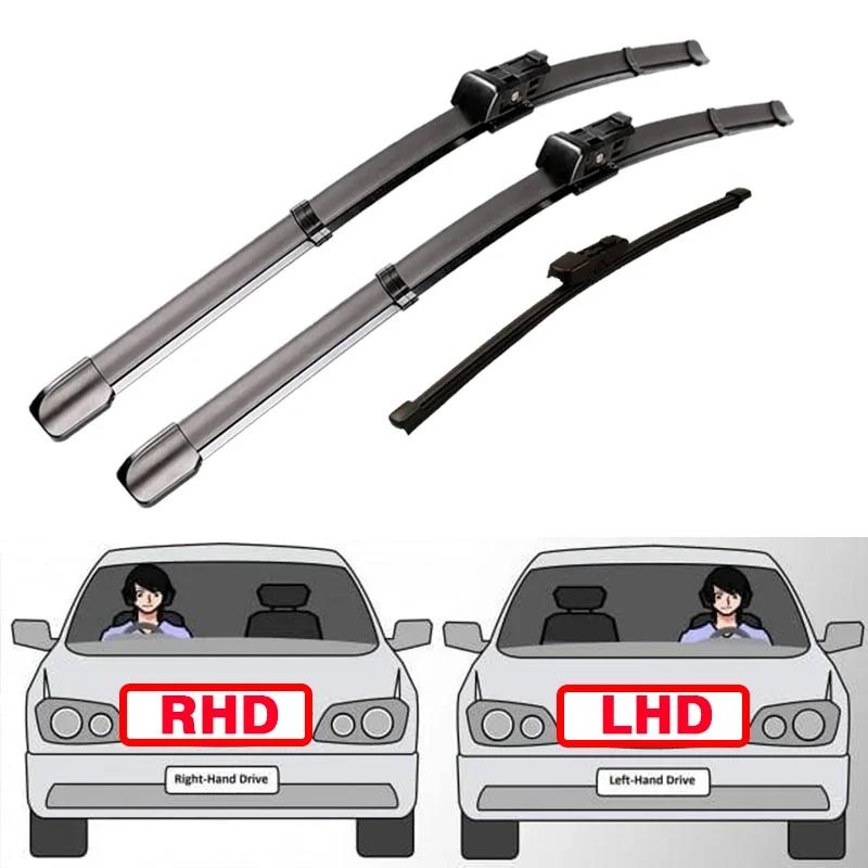 

For Volkswagen VW Golf 7 VII MK7 2012 - Front Rear Wiper Blades GTI Sportsvan Alltrack GTE GTD R TDI Windshield HD Brushes Front Rear