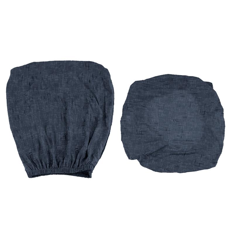 2Pcs/Set High Elastic Office Chair Covers Thicken Computer Spandex Split Seat Cover Armchair Cover Home Textile