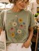 Wildflower Bouquet Shirt, Cottagecore Floral Tee, Vintage Botanical Shirt, Retro Flower Graphic Tee, Meadow Flowers Shirt, Nature Lover Gift