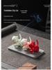 Ceramic Cat Incense Holder - Cute Aroma Burner for Home and Office