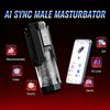 App Control Automatic Masturbator Stroker Adult Toys 7 Thrusting Rotating 7 Licking Vibrating Modes Hands-Free Sex Machine Pocket Pussy Penis Trainer