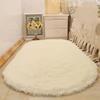New Washable Non Slip Long Hair Carpet Imitation Wool Floor Protection Sheepskin Rug Faux Fur Bedroom Mats Soft Rugs