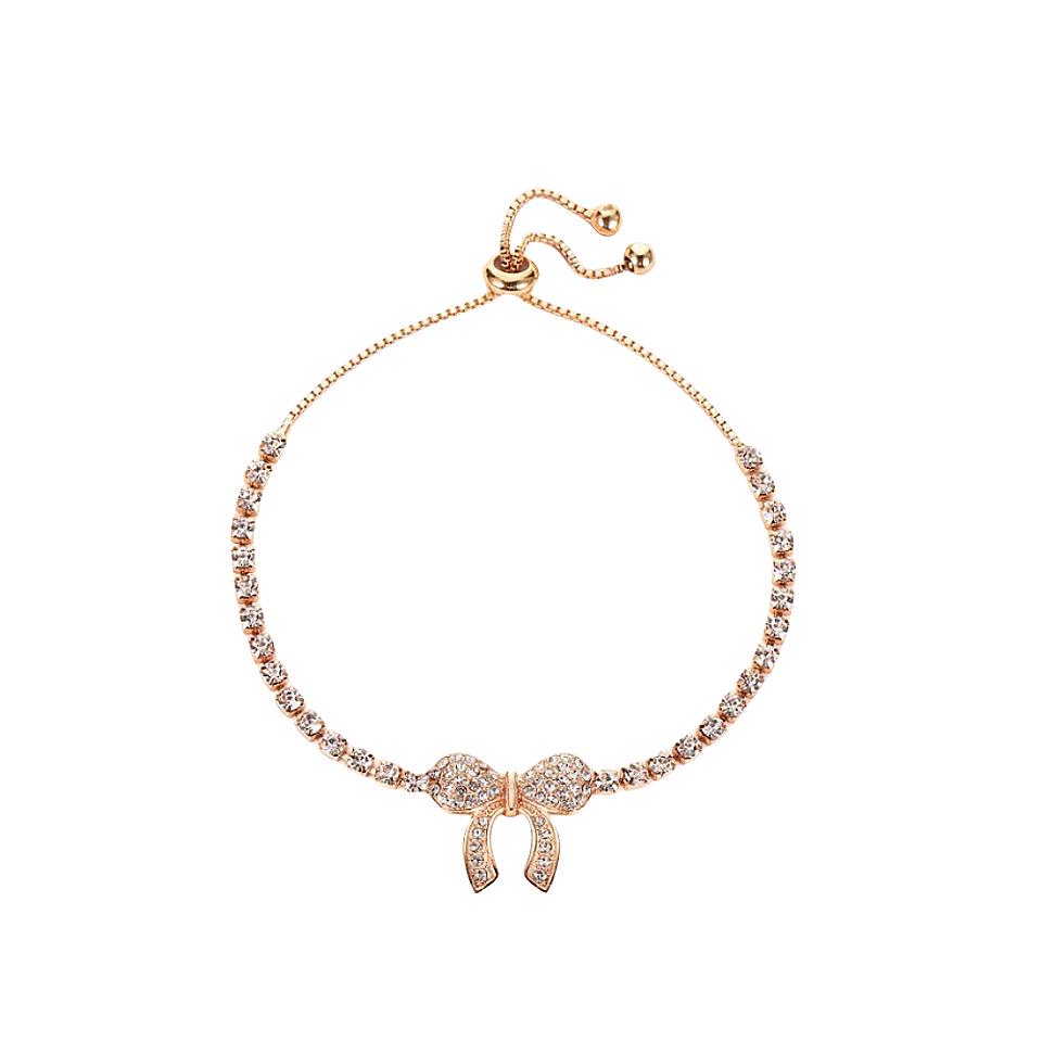 

Невыцветающий женский летний браслет: Милые, Универсальные, Ювелирные изделия высокого класса, Простой и стильный дизайн розового золота