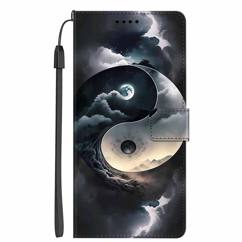 Leather Flip Cover For Redmi Note 14 Pro+ 5G Colorful Flower Patterns Phone Case For Redmi Note 14 4G 2025 Flip Case Wallet Bags