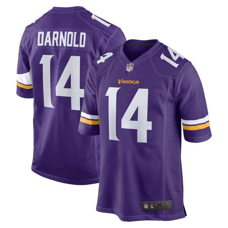 2026 NFL Minnesota Vikings Second Gen Embroidered Short Sleeve Jersey