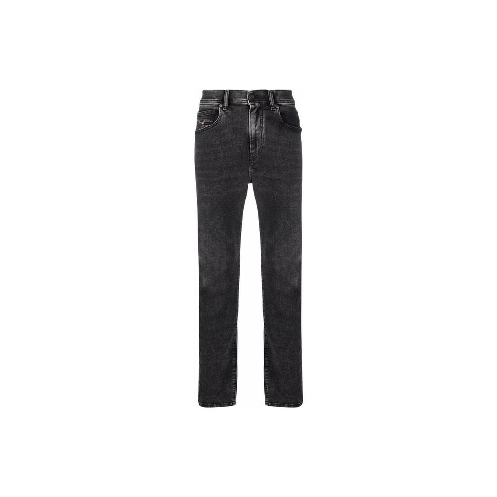 Diesel Jeans Men's Black Moderate Slim Fit Pants A0358409C2-202