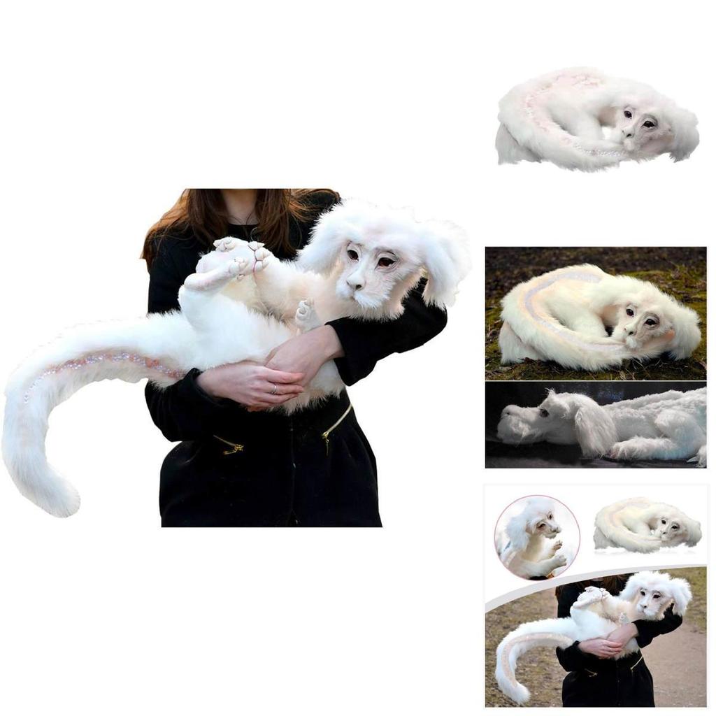 Falkor From The Neverending Story Plush Lucky Dragon Toy Pp Cotton Filling Home Decor Kids Gift