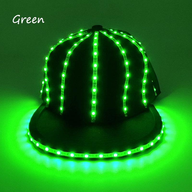 LED Glowing British Gentleman Top Hat - Stylish Trend for Prom Parties and Jazz Events