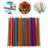 Colorful Wooden Rhythm Sticks Classic Drum Sticks Kids Samba Musical Percussion Instruments Educational Toys