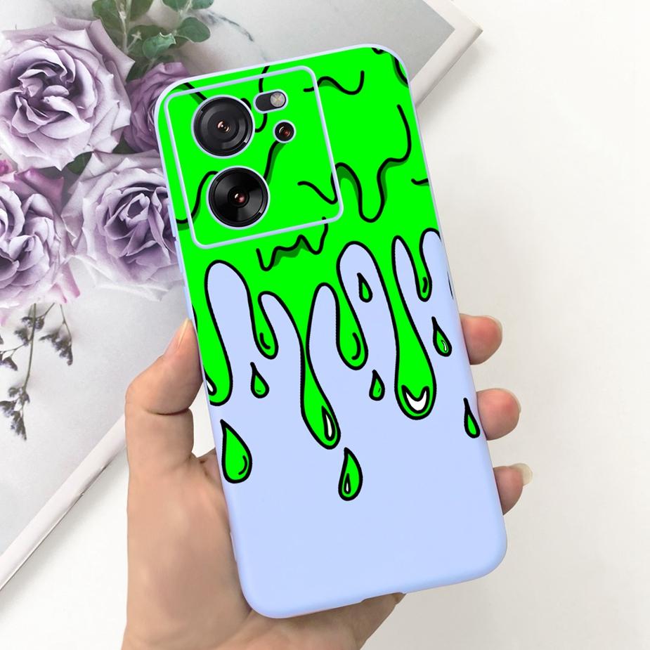 For Xiaomi 13T Pro Case Mi13T Cute Fashion Cartoon Cover 6.67'' Soft Silicone Phone Case For Xiaomi Mi 13T Pro 13TPro Back Cover