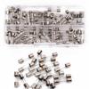 Complete Kit of 150pcs 5x20mm Quick Blow Glass Tube Fuses from 0 1A to 30A for Safe Electrical Applications and Repairs