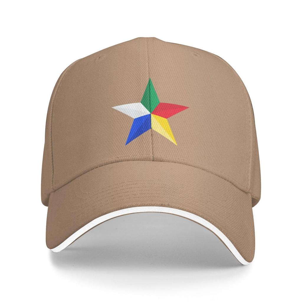 Druze Star Adjustable Baseball Cap Unisex Sandwich Dad Hat Golf Hat
