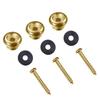 254 Pieces Guitar Screw Kits 9 Types Assortment Set with Springs for Guitar Bridge, Pickguard, Tuner, Switch, Neck Plate