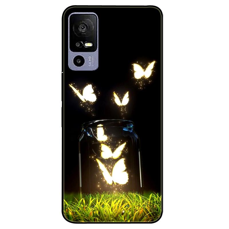 For TCL 40R 5G Case 6.6'' Silicone Soft Fashion TPU Phone Cover for TCL 40 R 5G Cases T771K T771A T771H Bumper Funda For TCL 40R