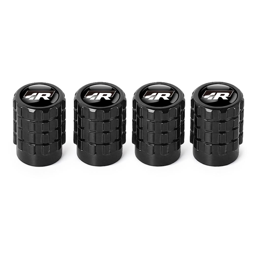 4PCS Metal Volkswagen Car Logo Wheel Tire Air Valve Dust Caps Accessories for VW GTI Caddy Golf Polo CC Passat Lavida mk5 Touran