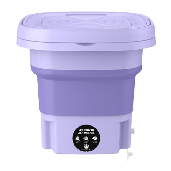 Folding Washing Machine Portable Mini Washer Powerful Decontamination Easy Operation