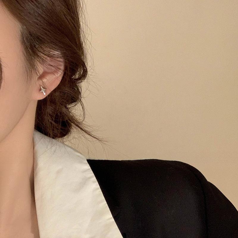 2023 Trendy Star Earrings: S925 Silver Needle Sleep-Friendly Design for Women