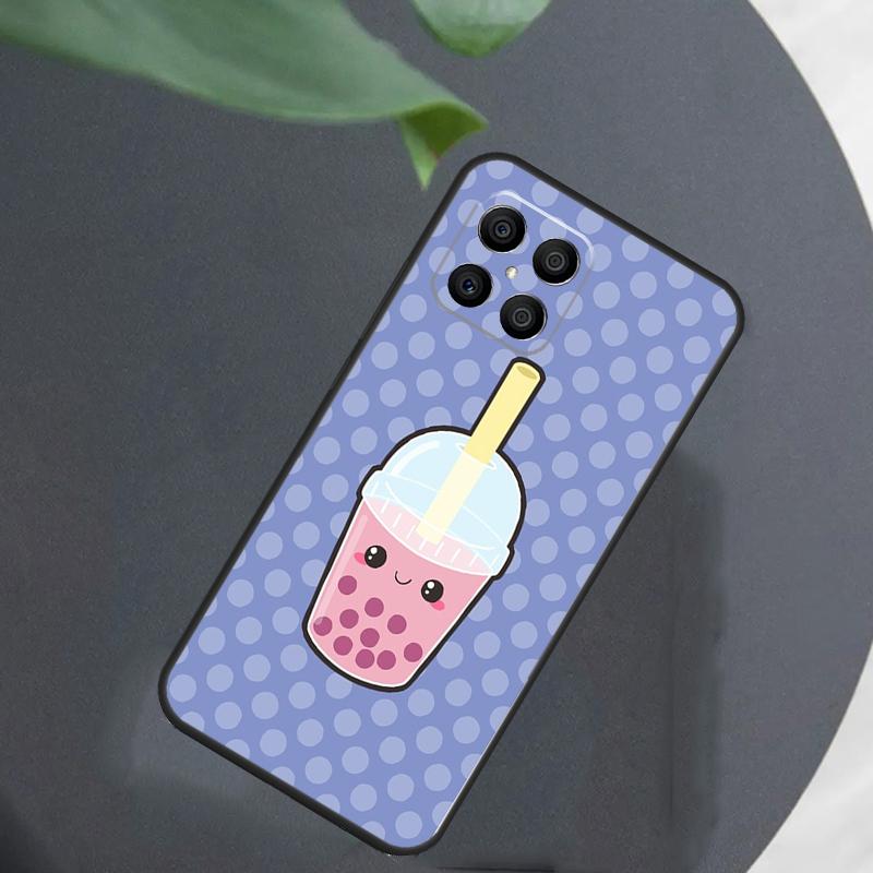 

Boba Milk Tea For Honor Magic 5 6 7 8 Pro Case For Honor 400 200 50 70 Lite X8c X8b X9a X9b X9c X9d Win RT Honor Magic5 Pro