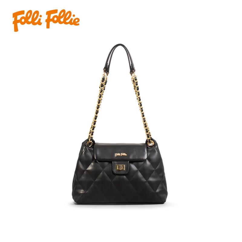 Folli Follie SB23 Quilted Shoulder Crossbody Bag