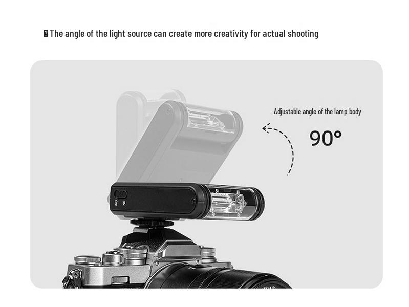 Yongnuo YN6 Mini On-Camera Flash with Built-in Battery for Nikon & Fuji Mirrorless Hot Shoe Cameras