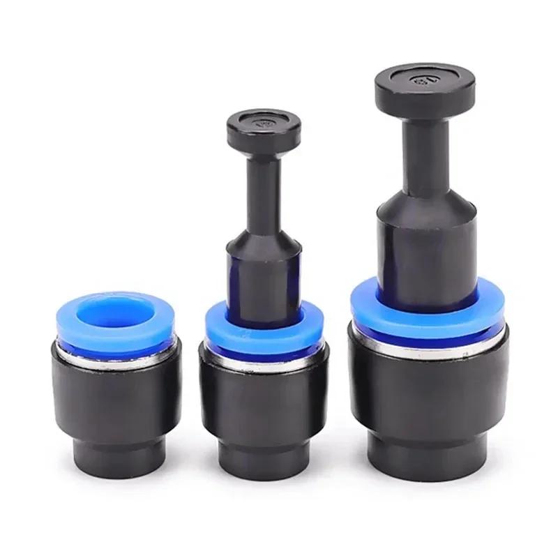 Raccordo Pneumatico PP Tappo Tubo a Diametro Variabile Tappo Tubo Spina a Inserimento Rapido Tappo Tubo Gas Tubo Aria 4 6 8 10 12 14 16mm