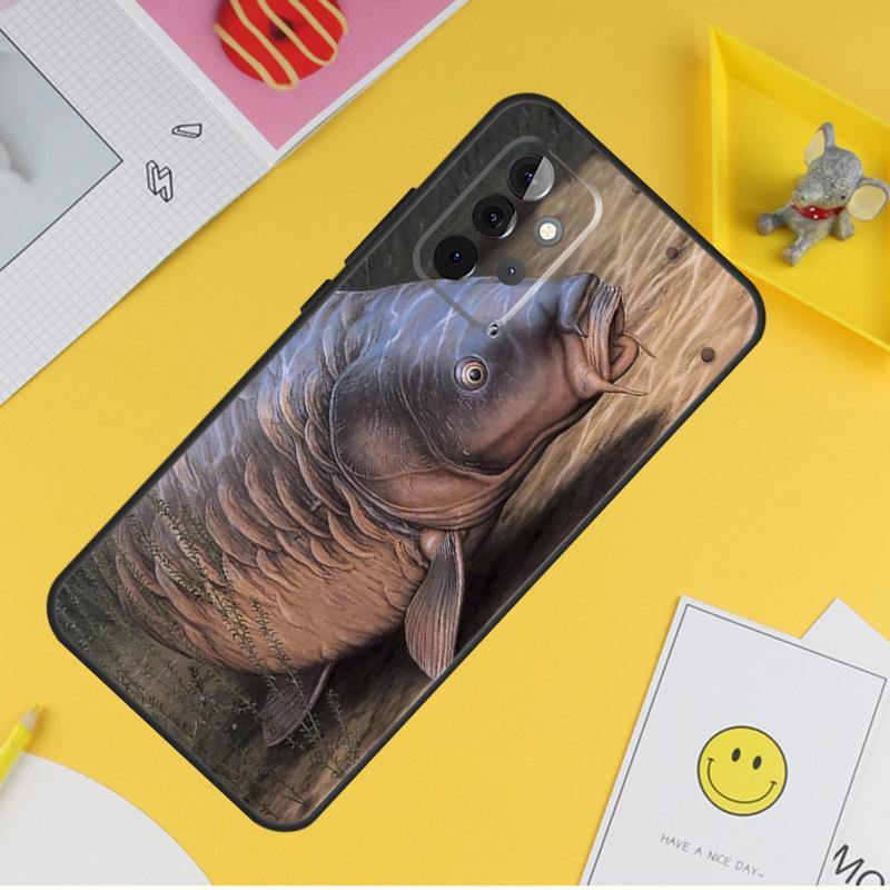 CARP FISH FISHING Case For Samsung Galaxy A53 A33 A23 A13 A06 A56 A16 A36 A55 A35 A17 A54 A34 A14 A52 A32 A15