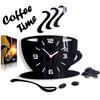 Zegar ścienny coffee time filiżanka 3d lumarko!