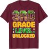 Back To School 3rd Grade Gamer First Day of School Unisex T-Shirt
