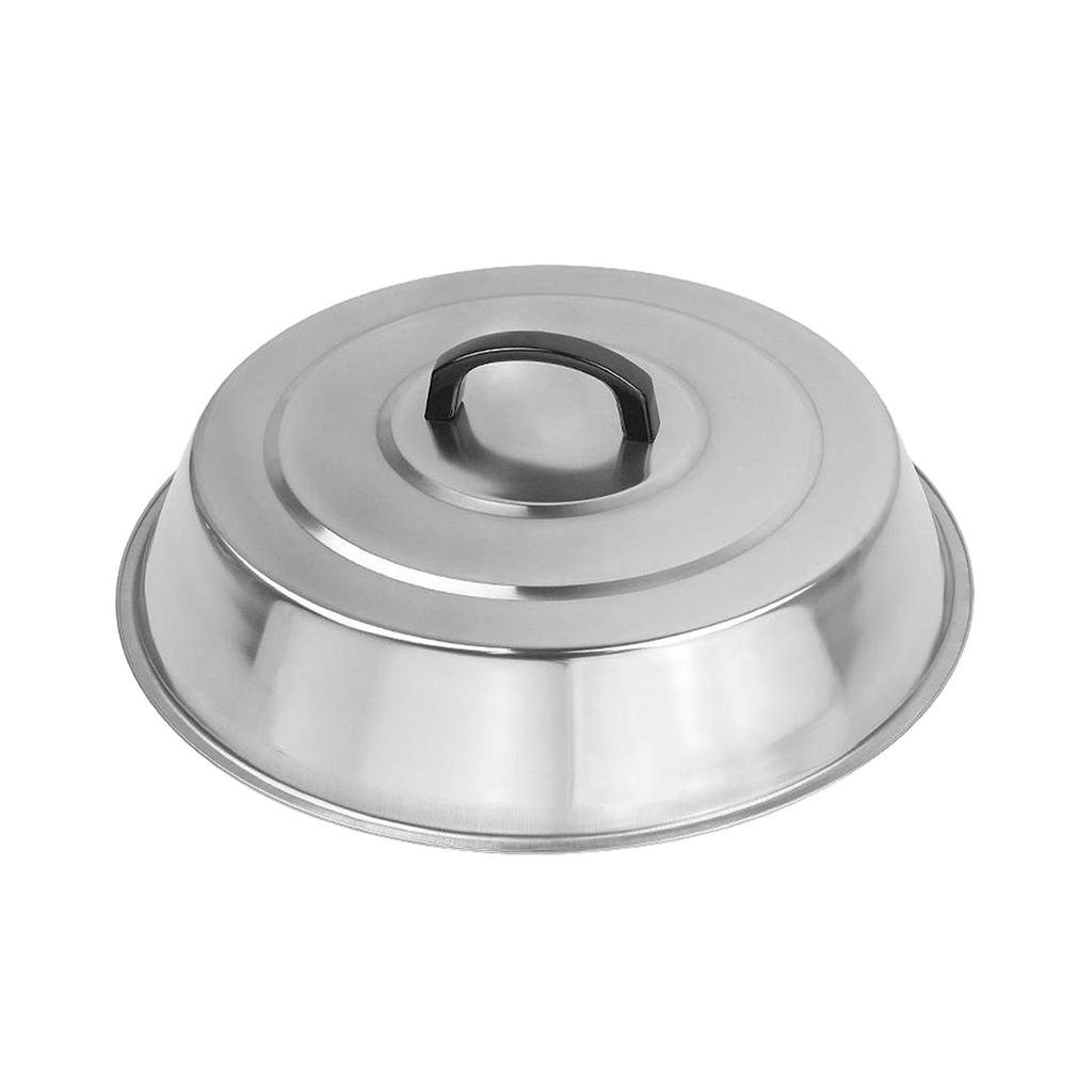 Stainless Steel Lid Professional Lid Anti-scald Bakeware Frying Pan Lid Cookware