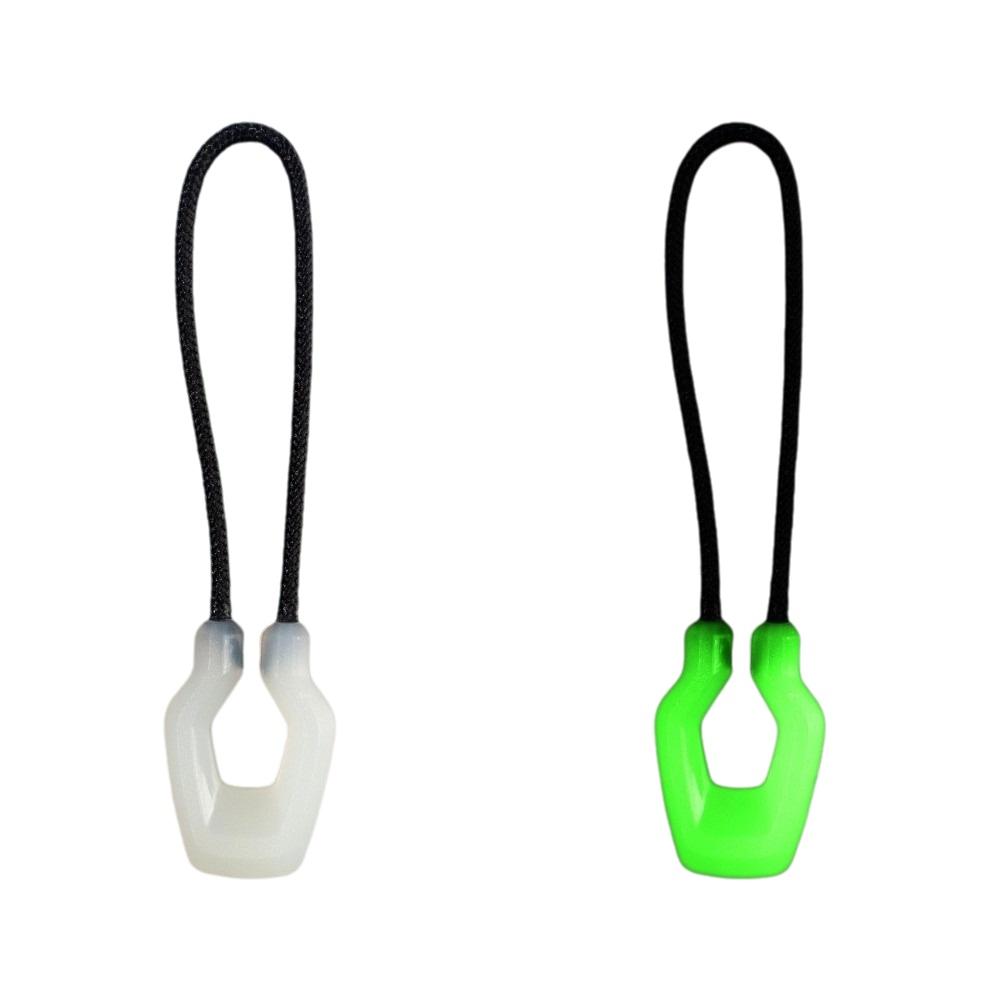 10pcs Glow in The Dark Zipper Head Replacement 10Pcs Zipper Slider Pull For Bag