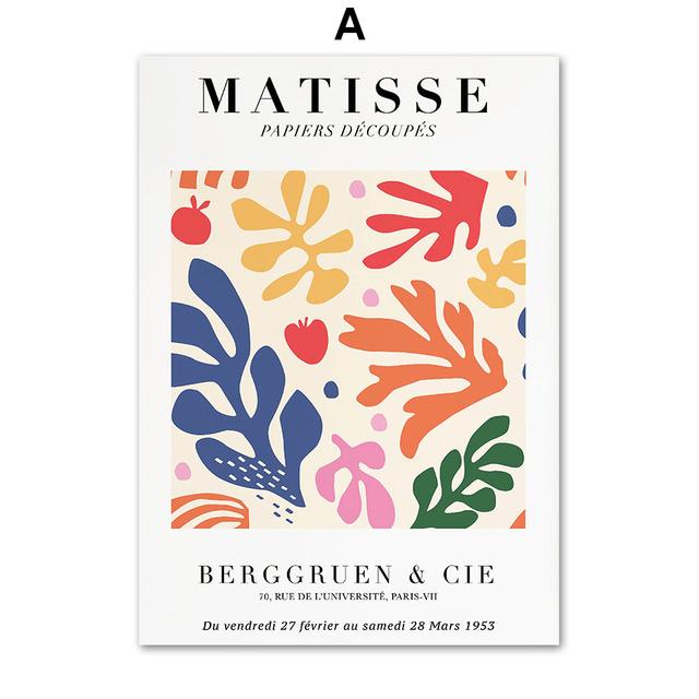 

Винтажный Матисс лист абстрактный пейзаж плакаты на скандинавскую тему и принты настенная живопись на холсте настенная картина для декора гостиной 21cm×30cm NoFrame