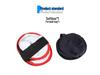 LED Softbox with Red/Black Honeycomb Edge for Portrait Photography