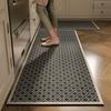 Rug for Kitchen Waterproof Floor Mat Long Carpet Pvc Leather Non-slip Oil-proof Foot Mats Minimalist Home Decoration Rugs